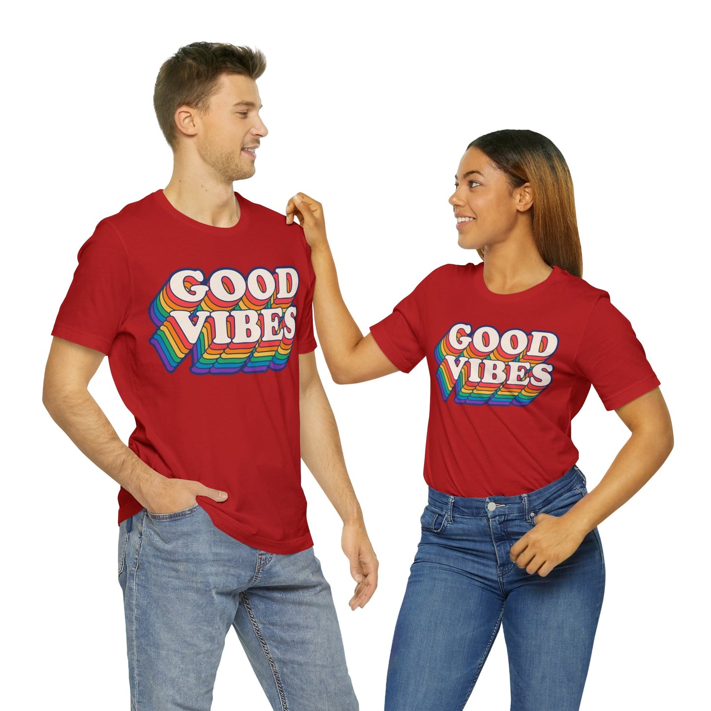 GOOD VIBES Unisex Jersey Tee