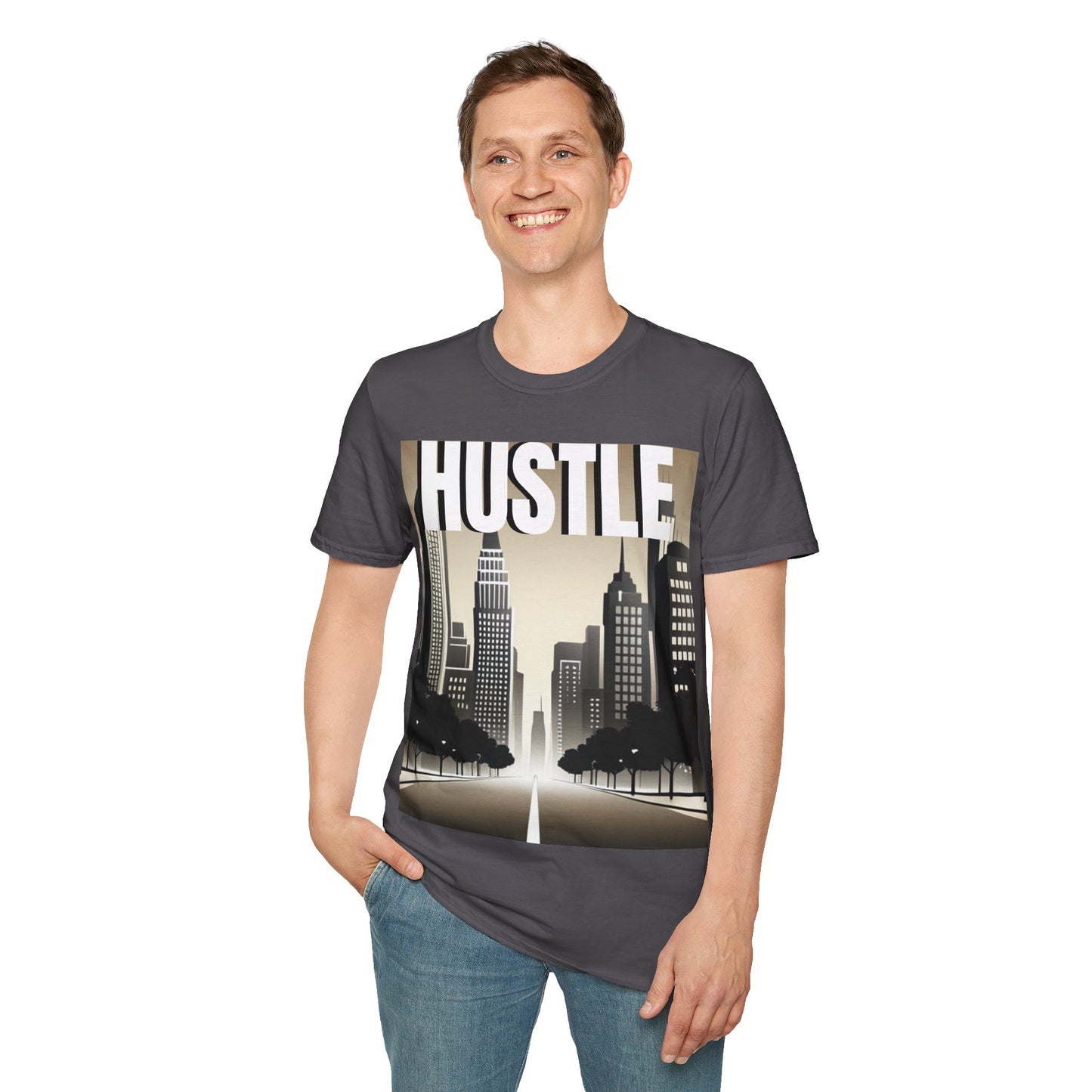 HUSTLE Unisex Softstyle T-Shirt