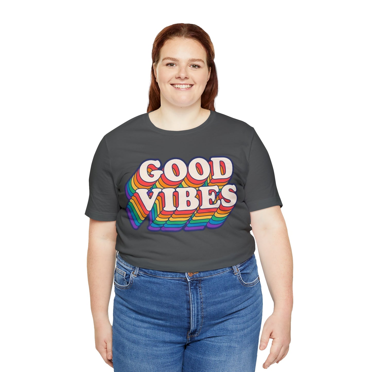 GOOD VIBES Unisex Jersey Tee