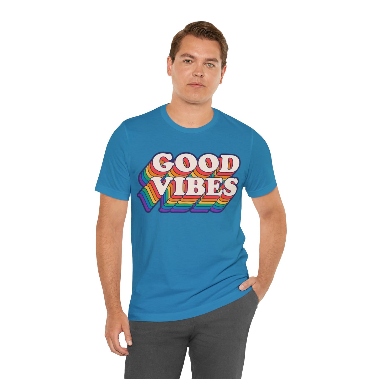 GOOD VIBES Unisex Jersey Tee