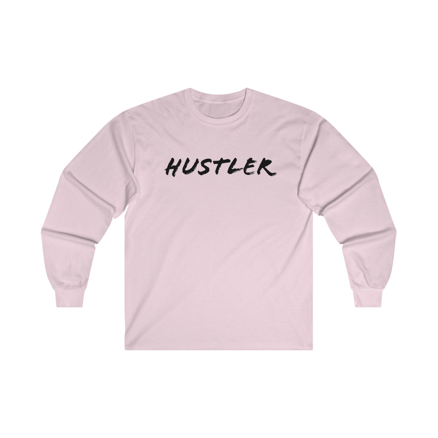 HUSTLER Cotton Long Sleeve Tee