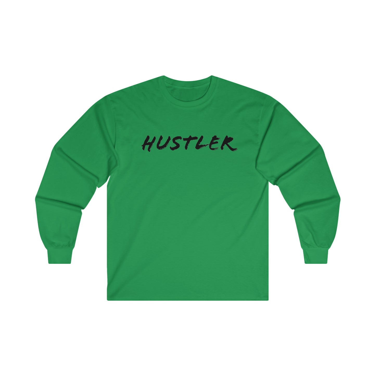 HUSTLER Cotton Long Sleeve Tee