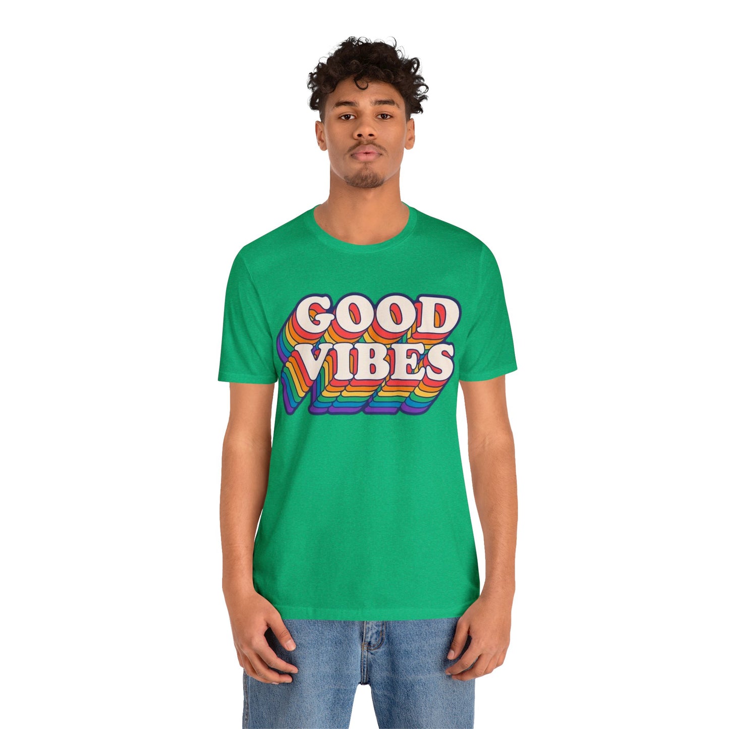 GOOD VIBES Unisex Jersey Tee