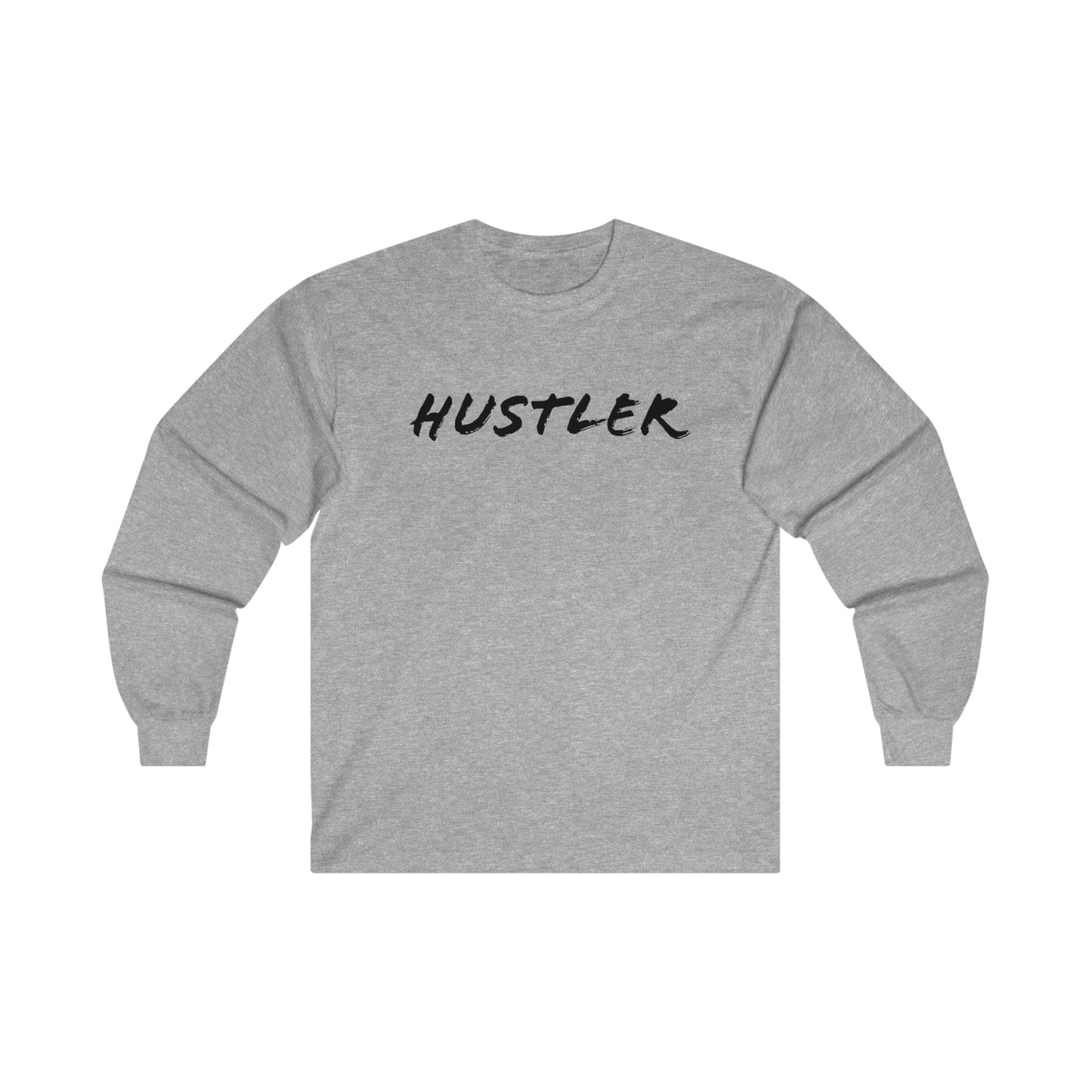 HUSTLER Cotton Long Sleeve Tee