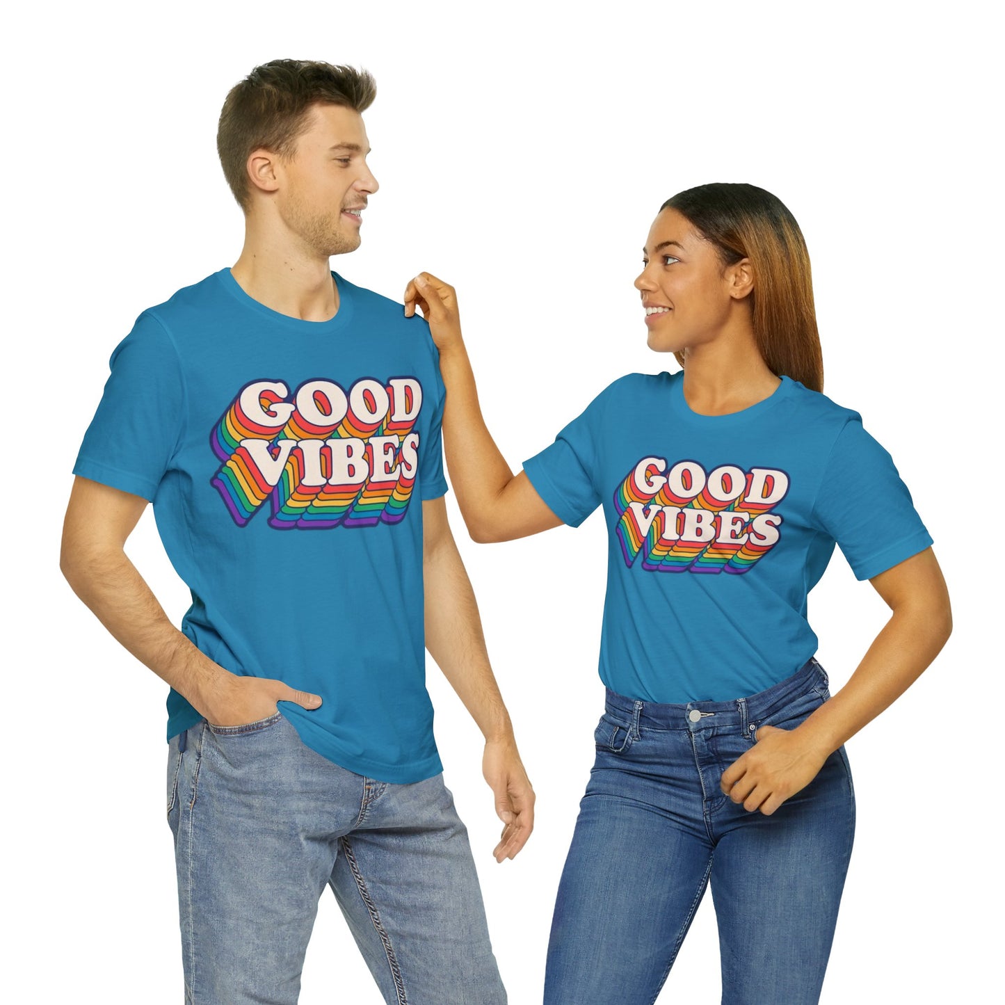 GOOD VIBES Unisex Jersey Tee