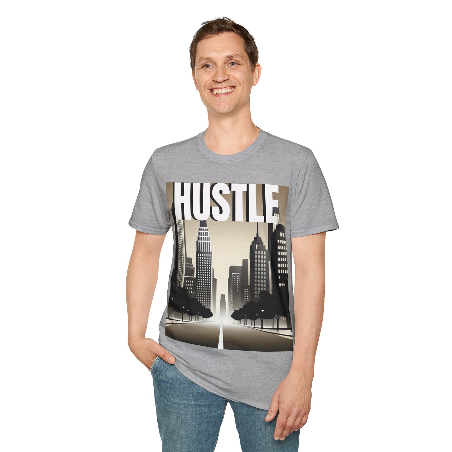 HUSTLE Unisex Softstyle T-Shirt