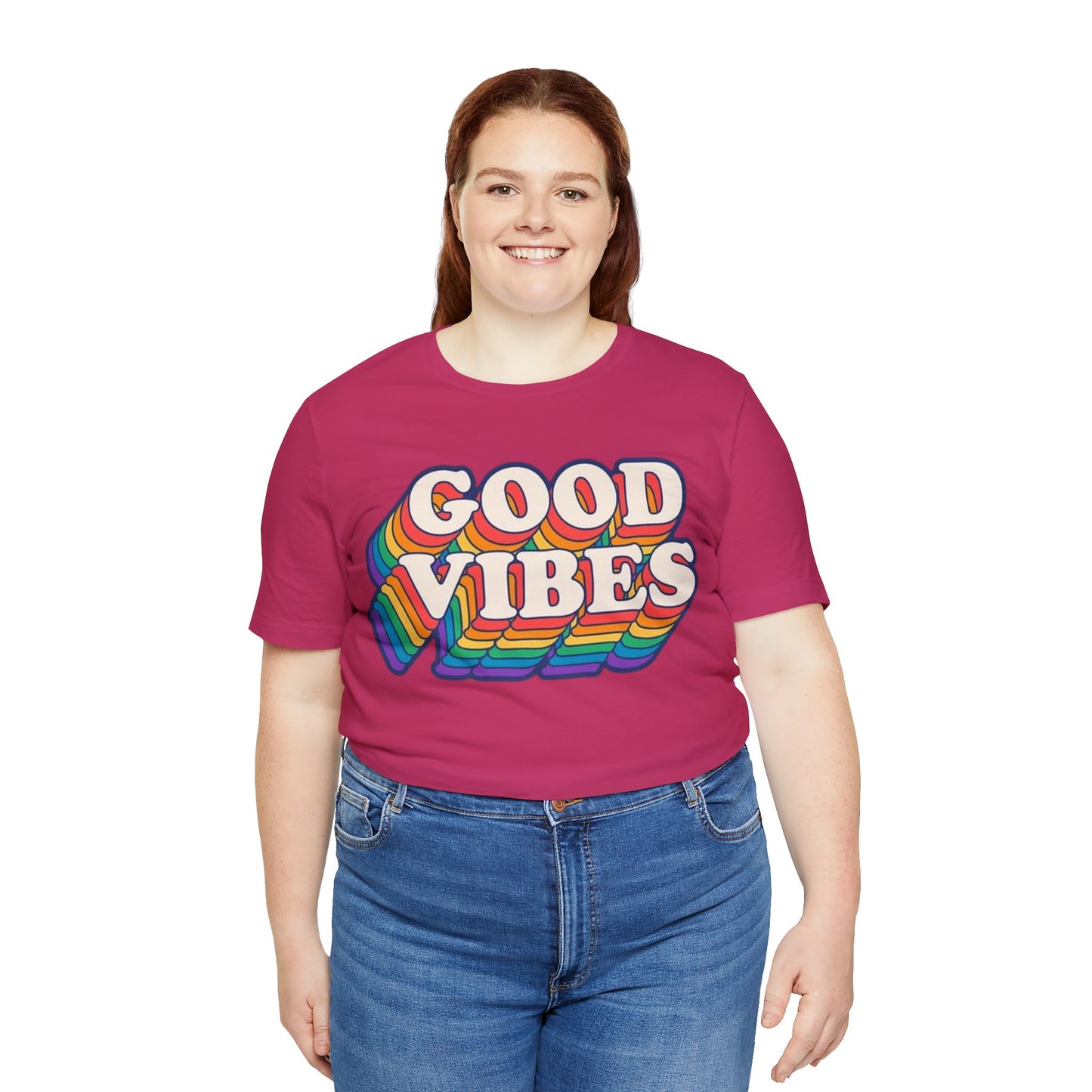 GOOD VIBES Unisex Jersey Tee