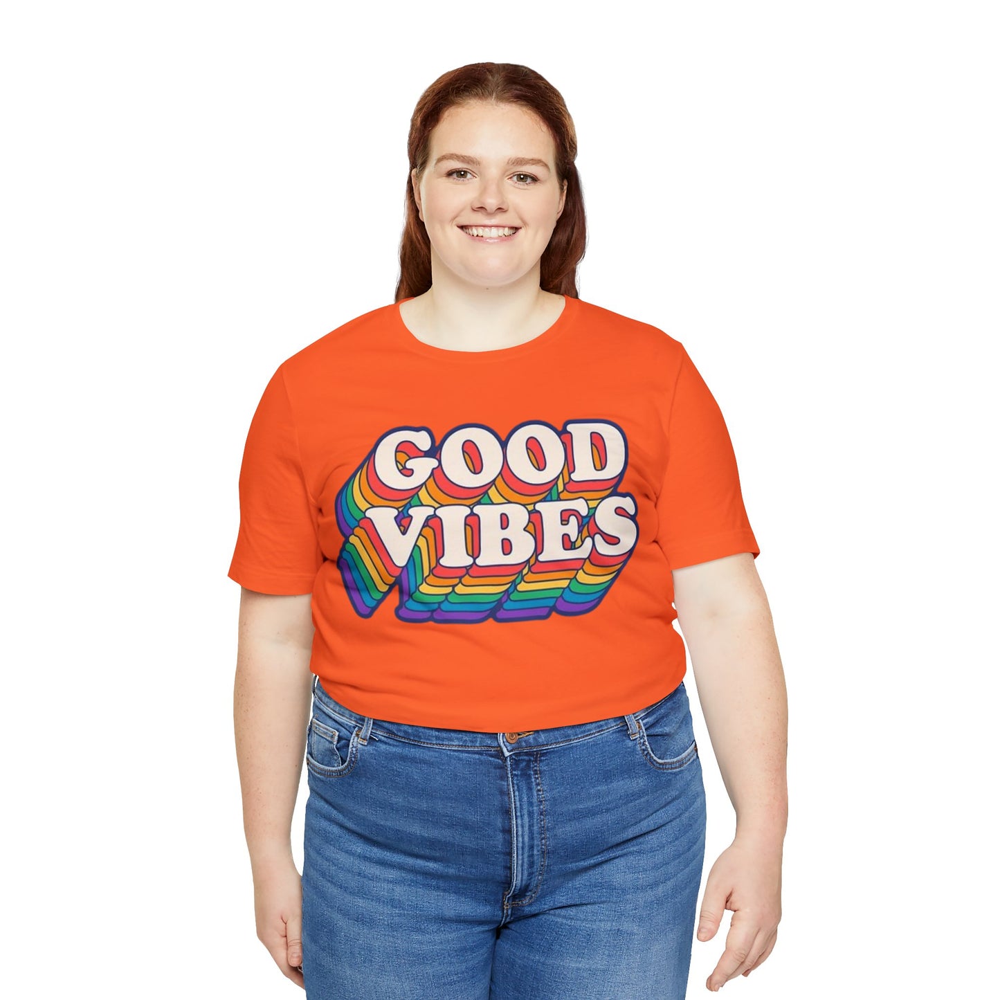 GOOD VIBES Unisex Jersey Tee