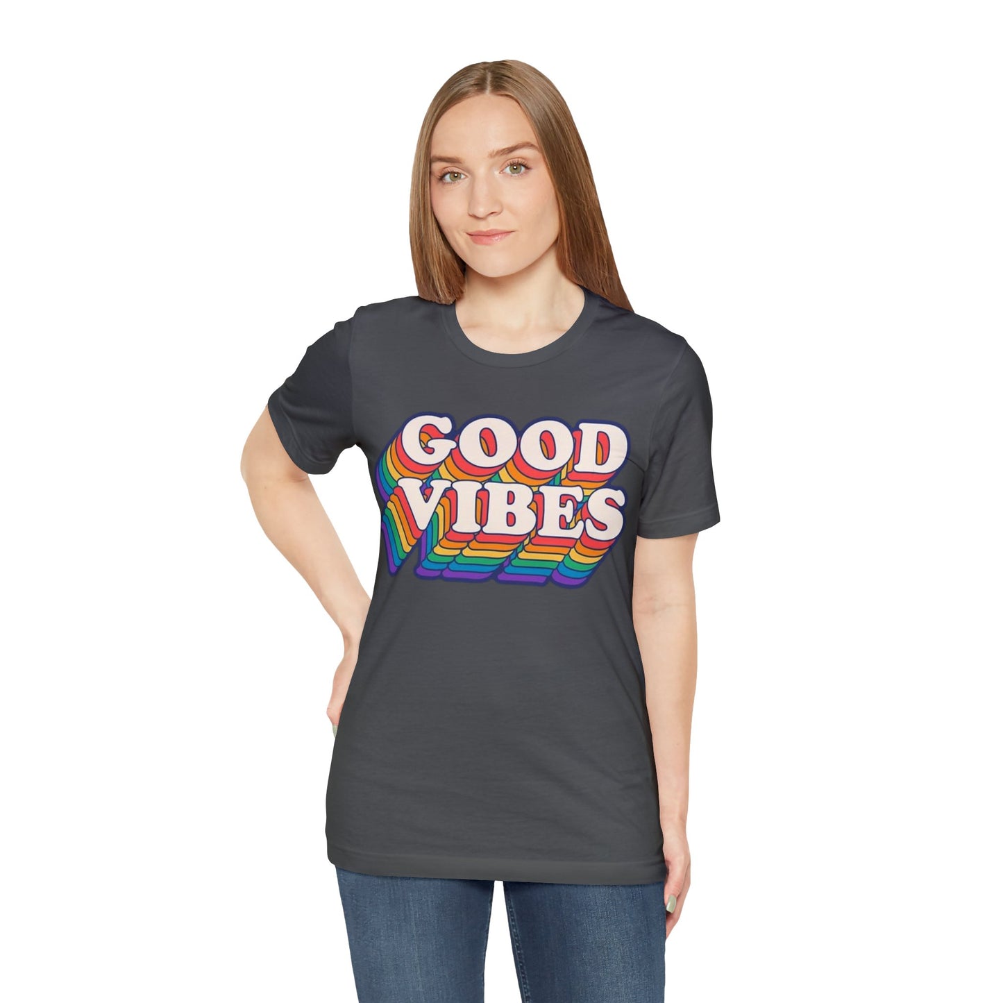 GOOD VIBES Unisex Jersey Tee