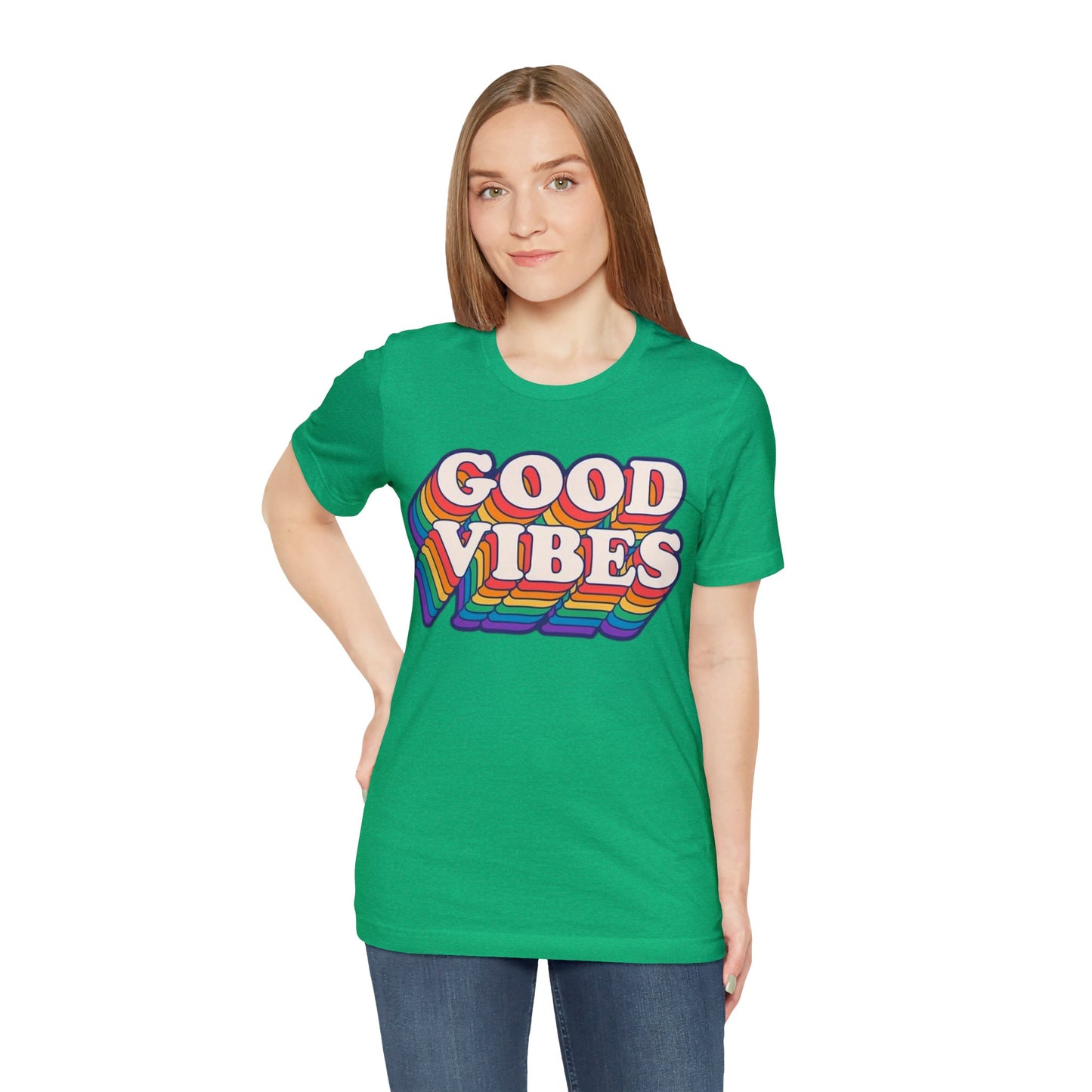 GOOD VIBES Unisex Jersey Tee