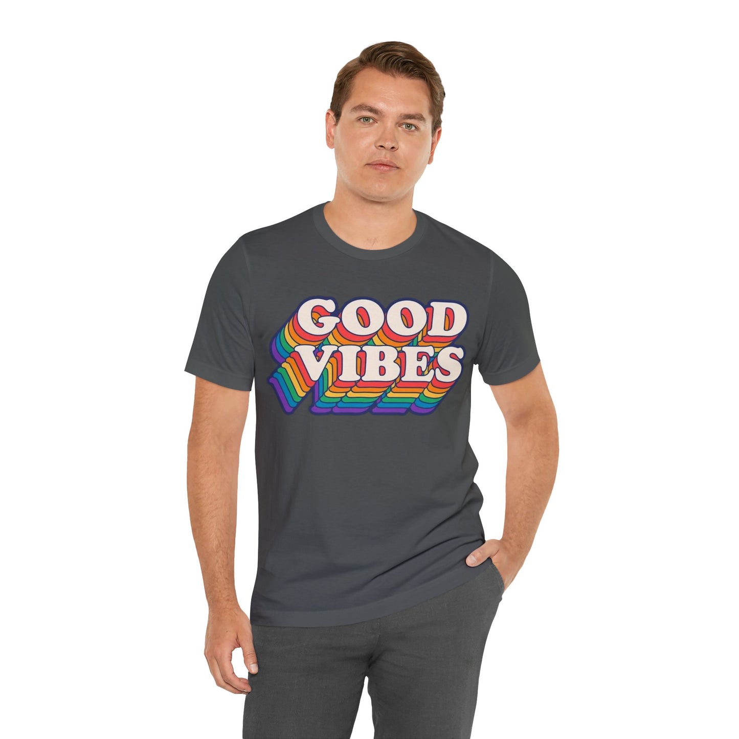 GOOD VIBES Unisex Jersey Tee