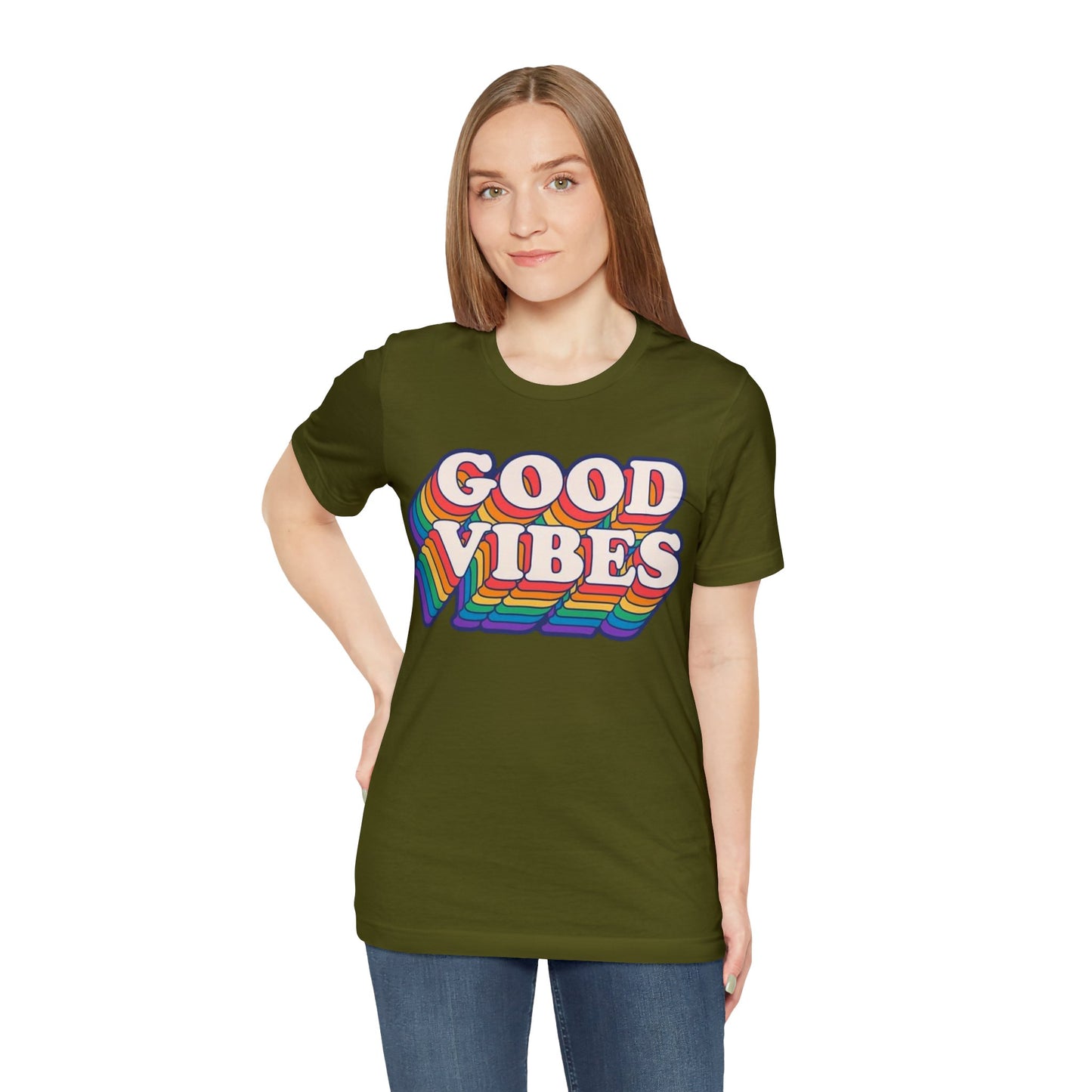 GOOD VIBES Unisex Jersey Tee