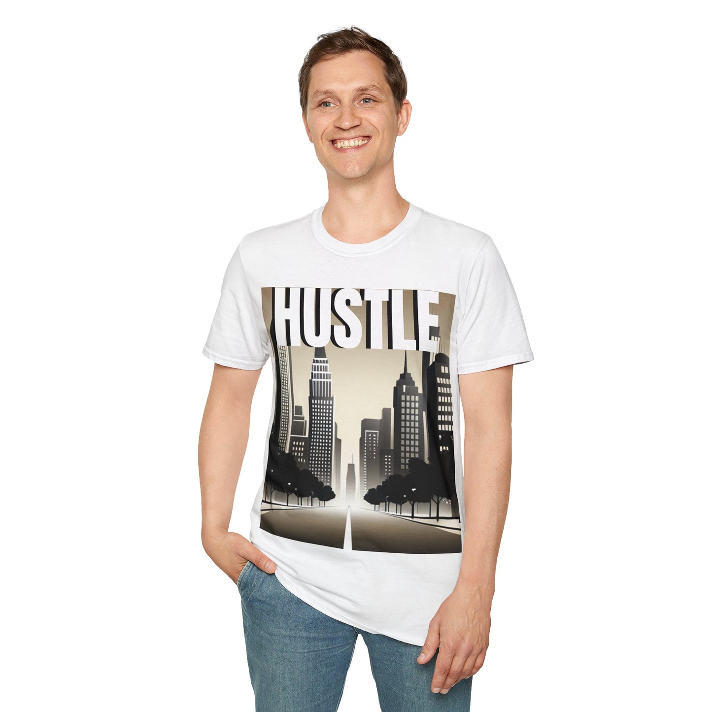 HUSTLE Unisex Softstyle T-Shirt