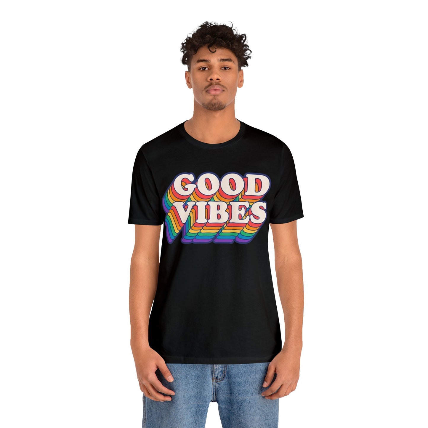 GOOD VIBES Unisex Jersey Tee