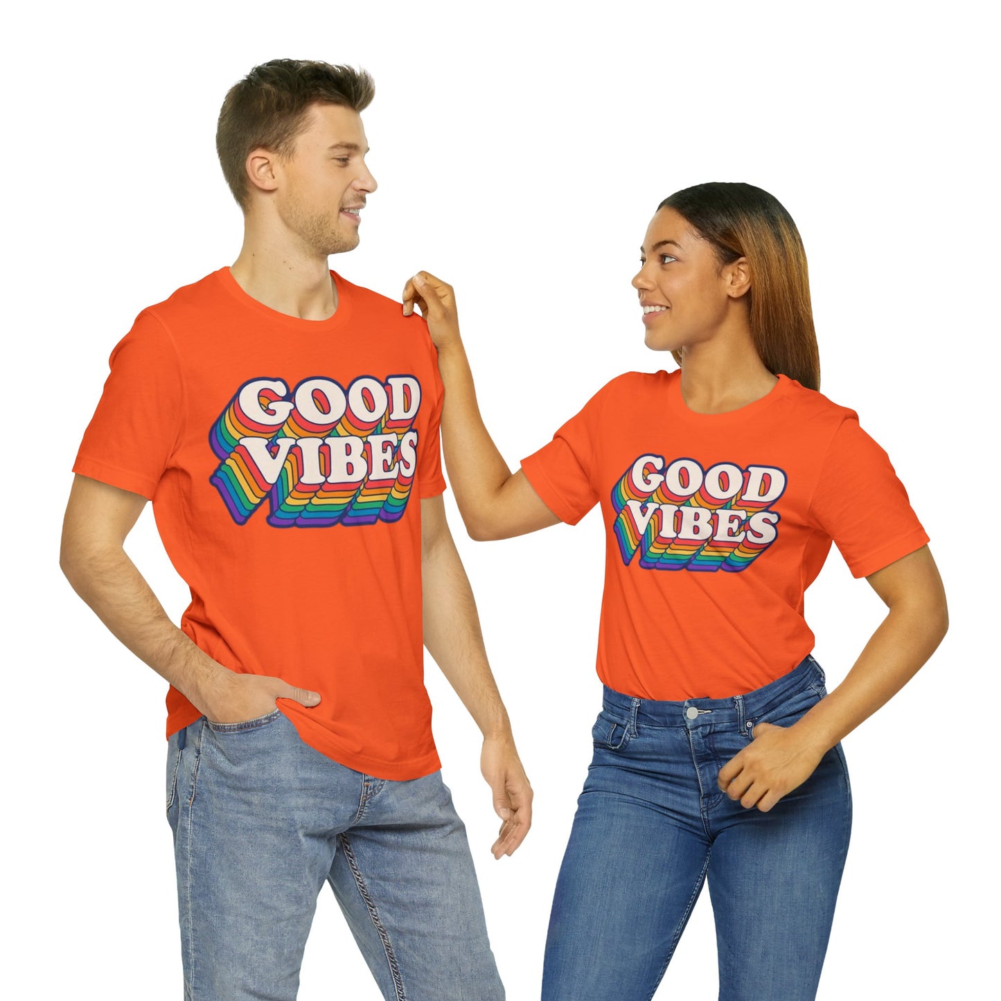 GOOD VIBES Unisex Jersey Tee