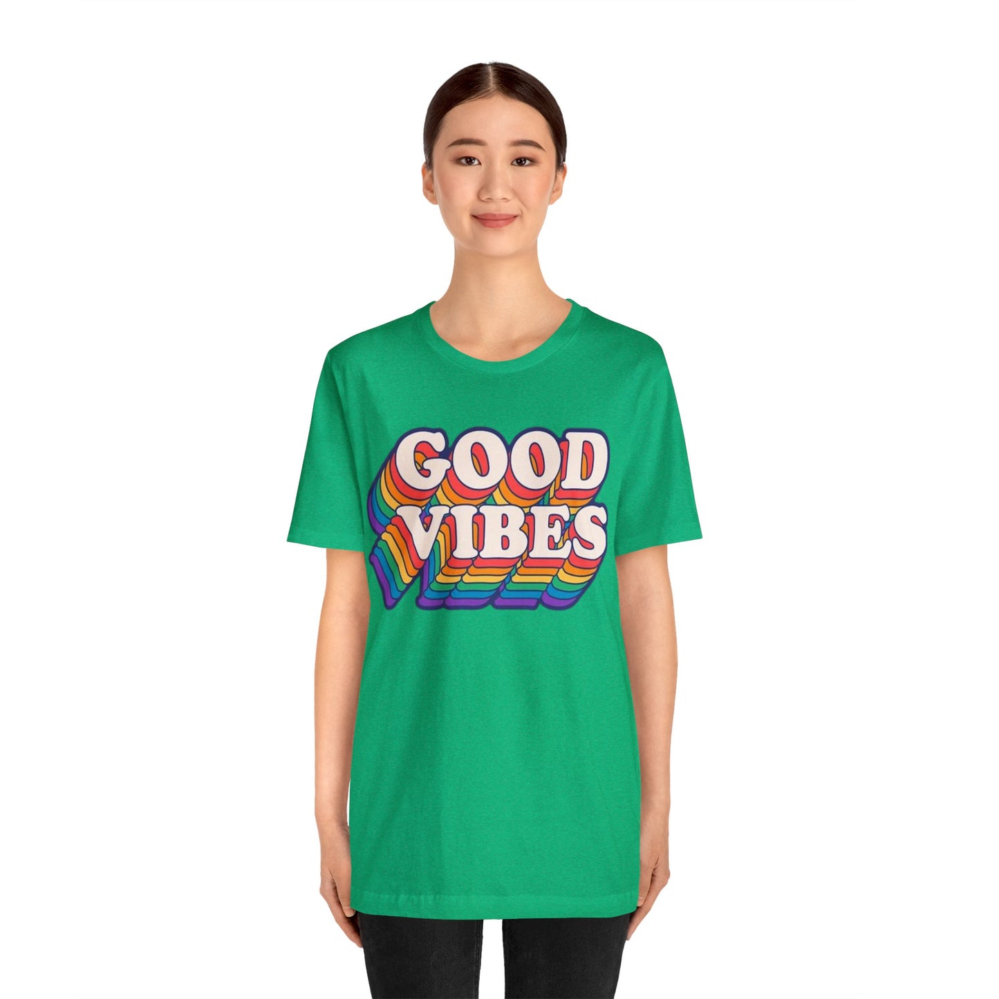 GOOD VIBES Unisex Jersey Tee