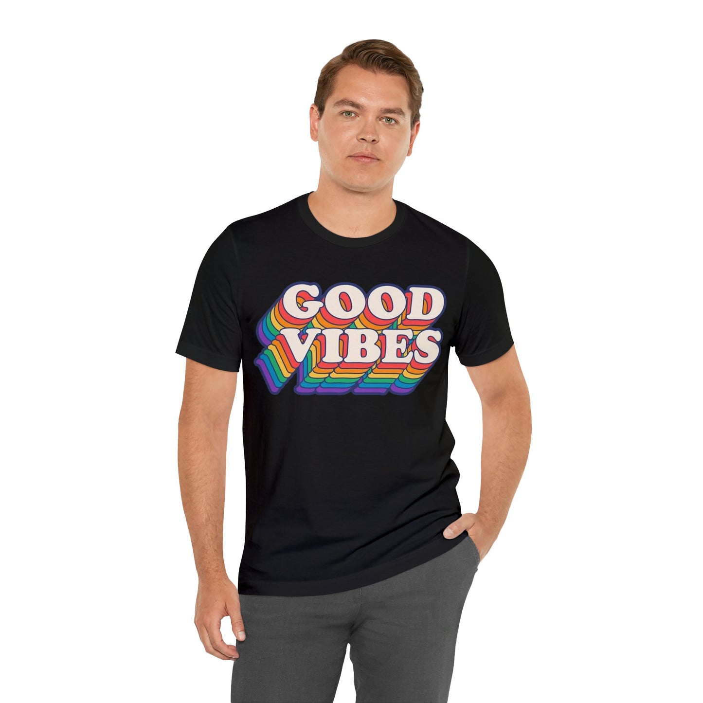 GOOD VIBES Unisex Jersey Tee