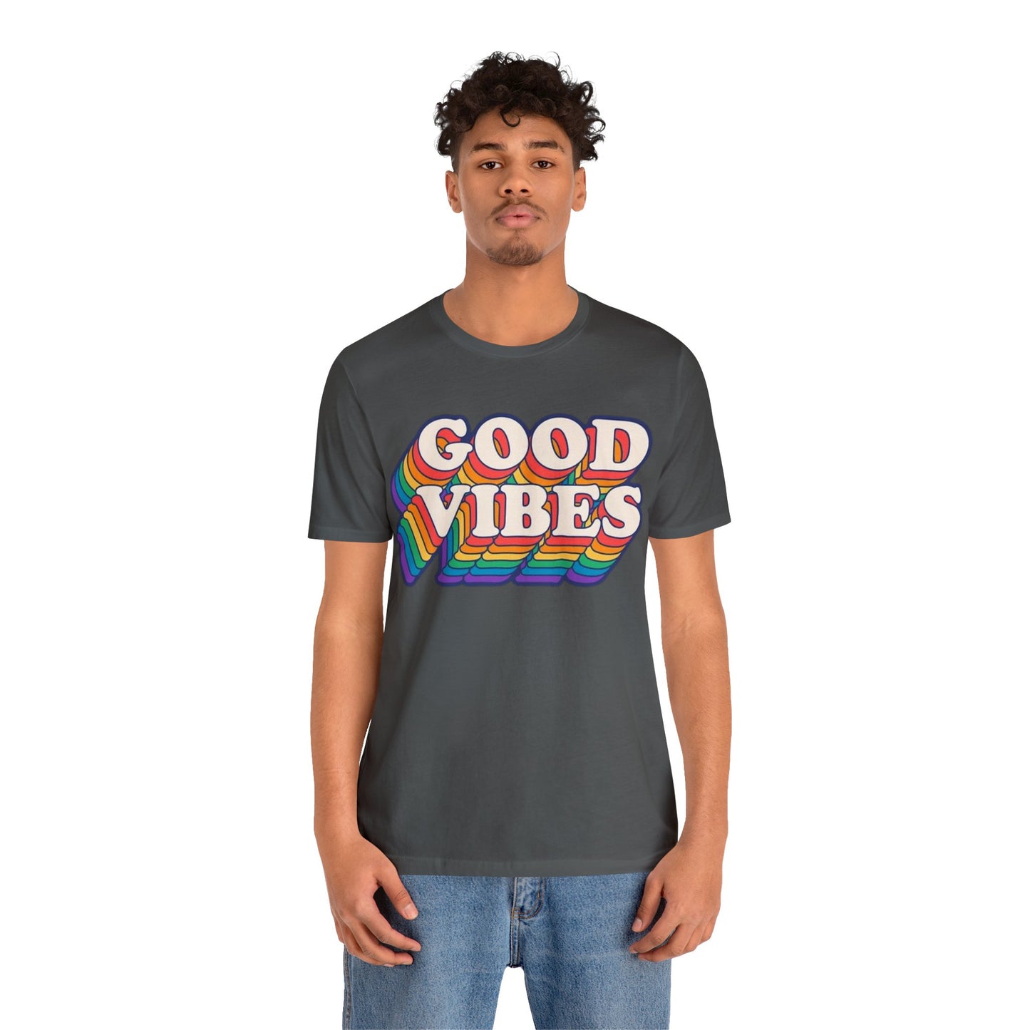 GOOD VIBES Unisex Jersey Tee