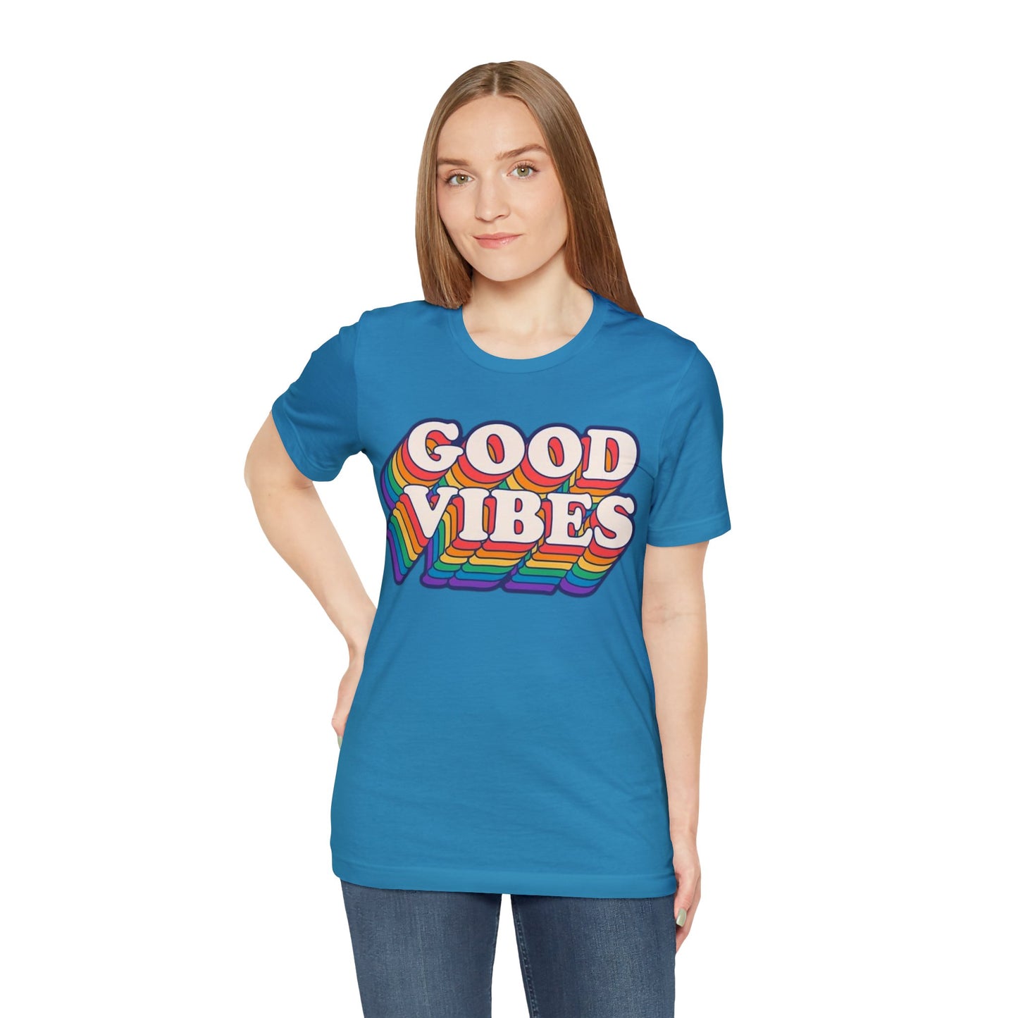 GOOD VIBES Unisex Jersey Tee