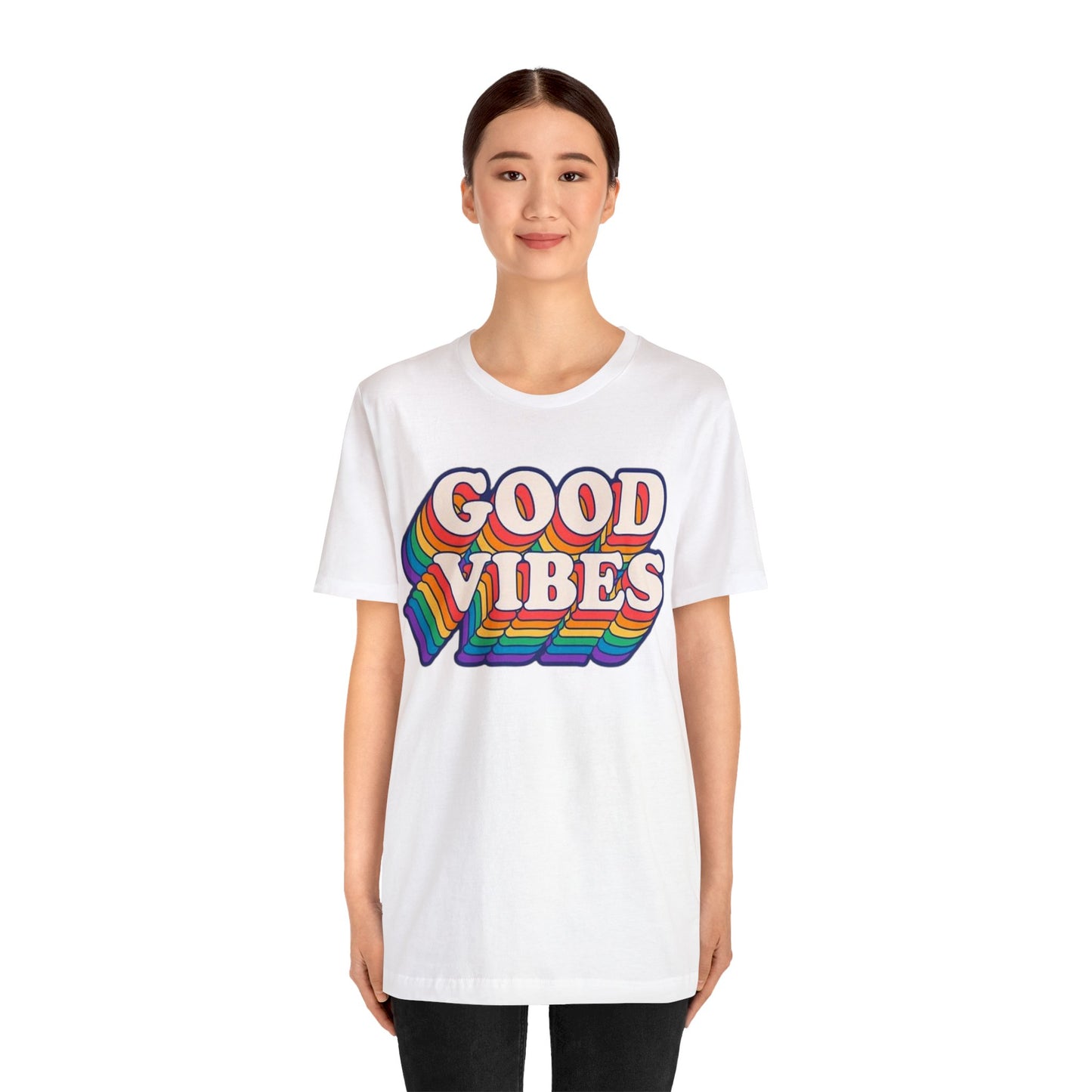 GOOD VIBES Unisex Jersey Tee