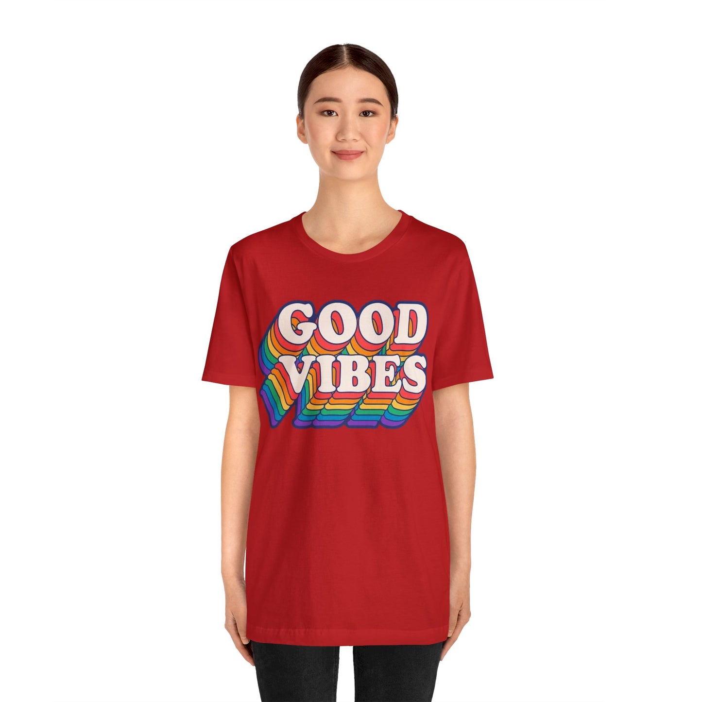 GOOD VIBES Unisex Jersey Tee