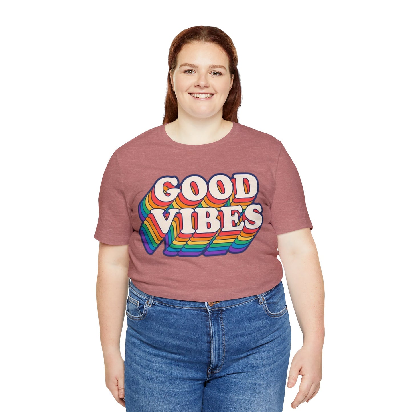 GOOD VIBES Unisex Jersey Tee