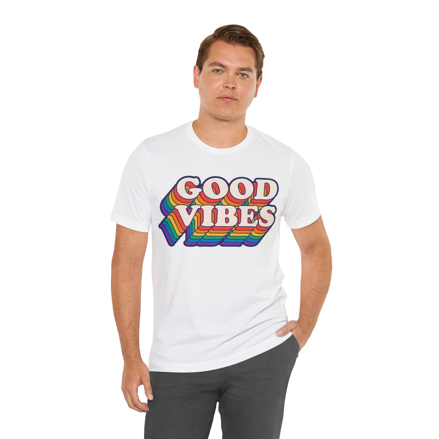 GOOD VIBES Unisex Jersey Tee