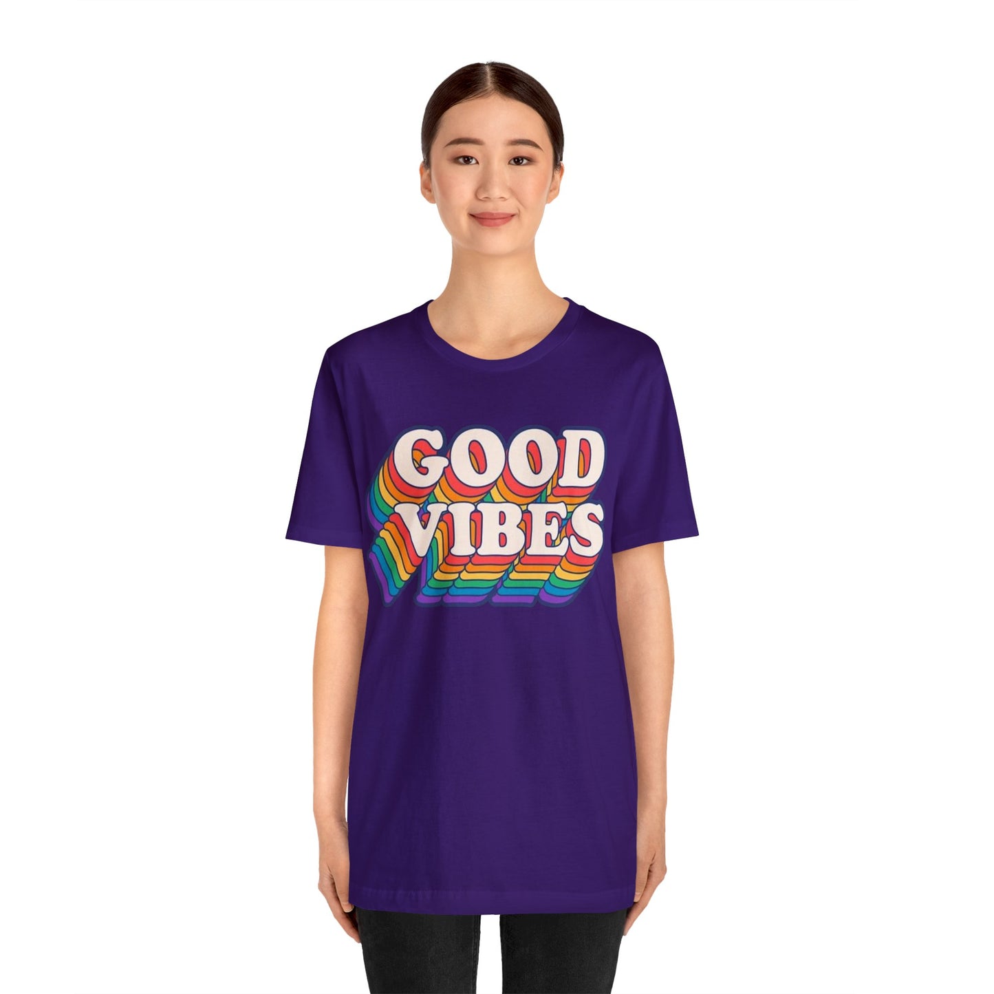 GOOD VIBES Unisex Jersey Tee