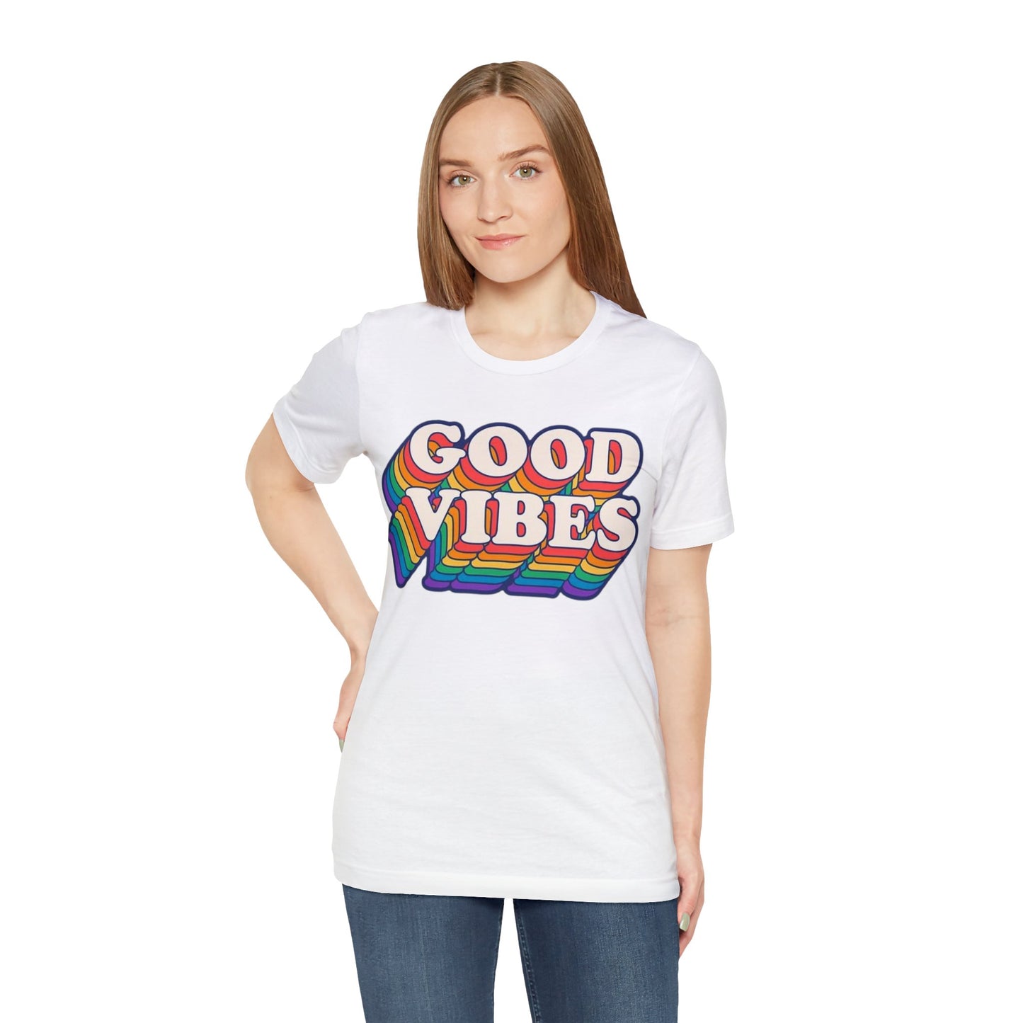 GOOD VIBES Unisex Jersey Tee