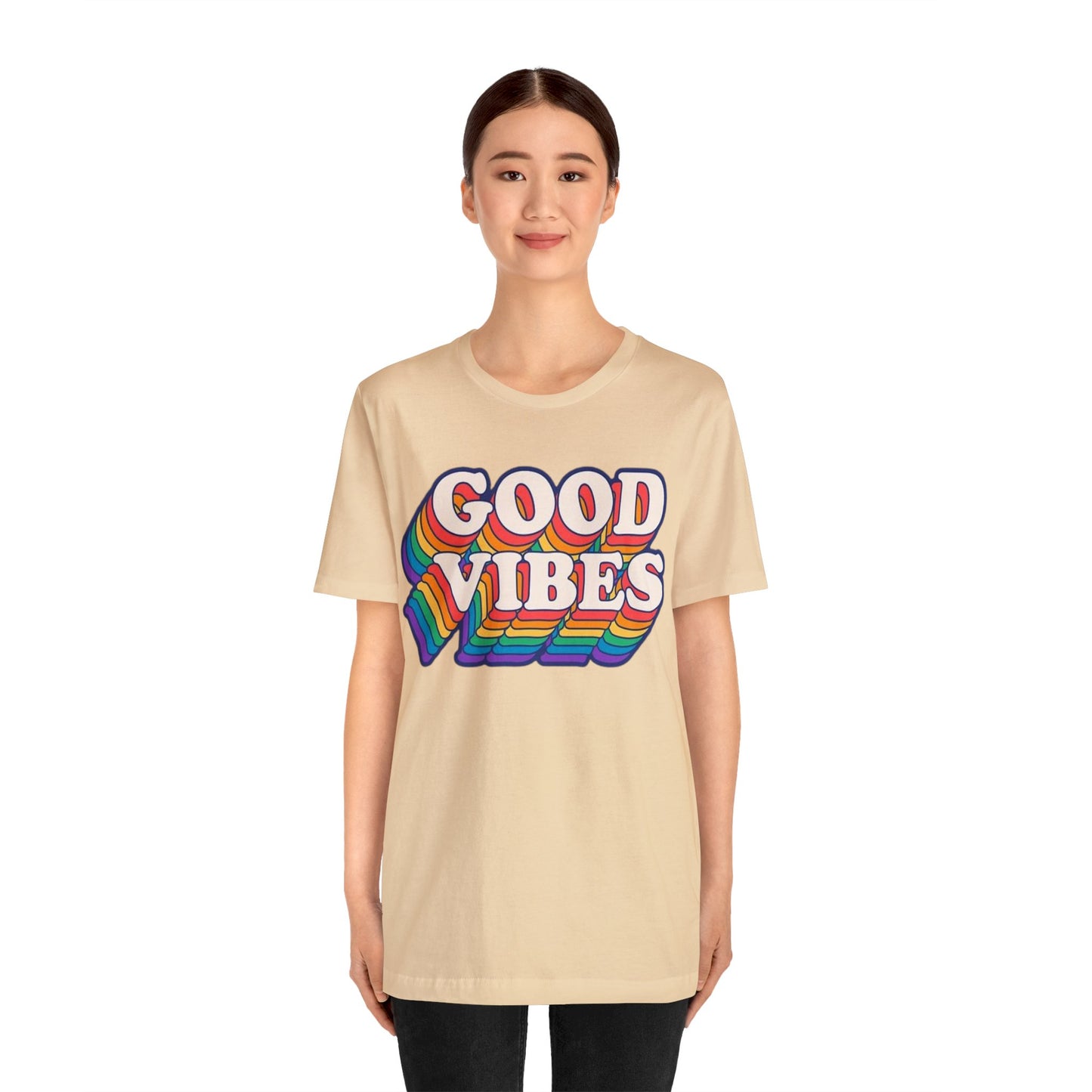 GOOD VIBES Unisex Jersey Tee