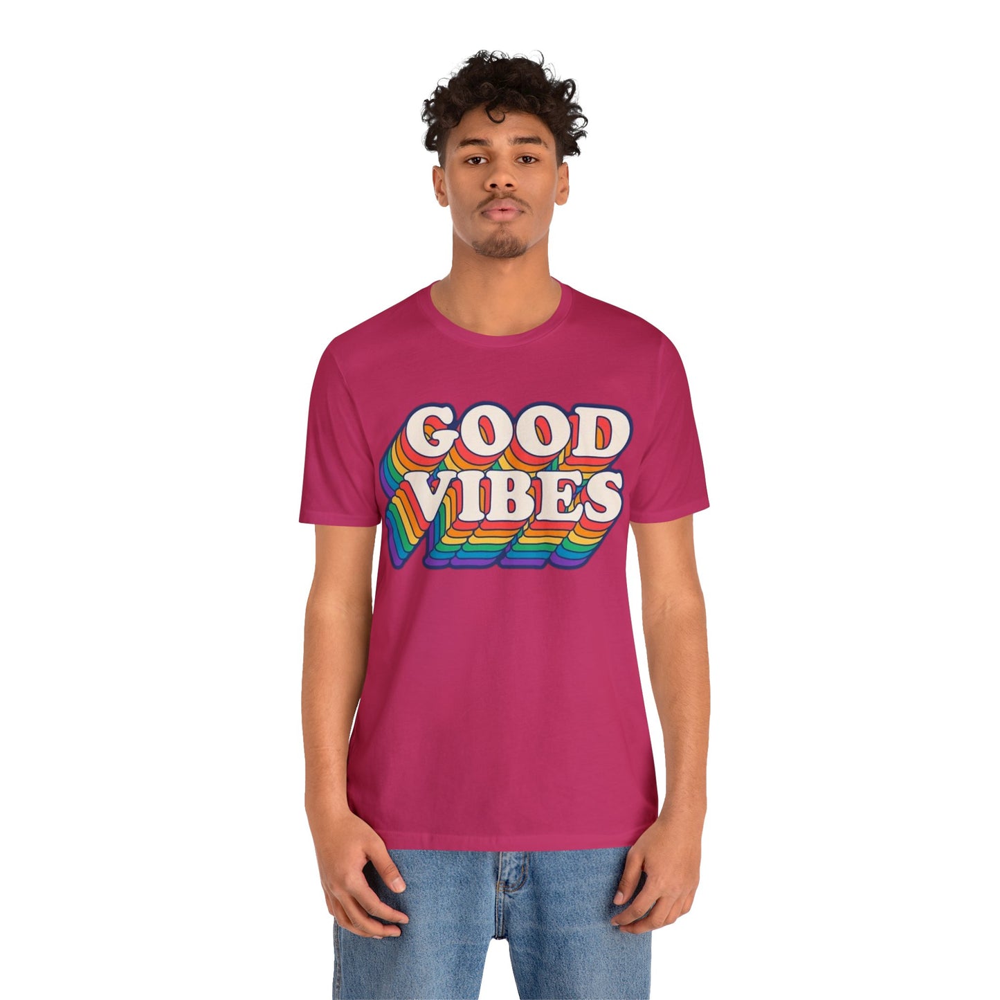 GOOD VIBES Unisex Jersey Tee