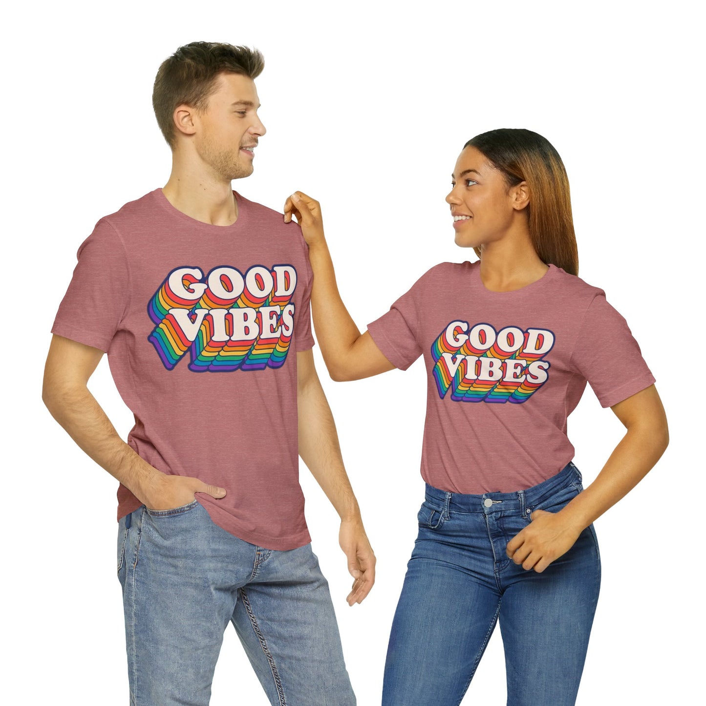 GOOD VIBES Unisex Jersey Tee