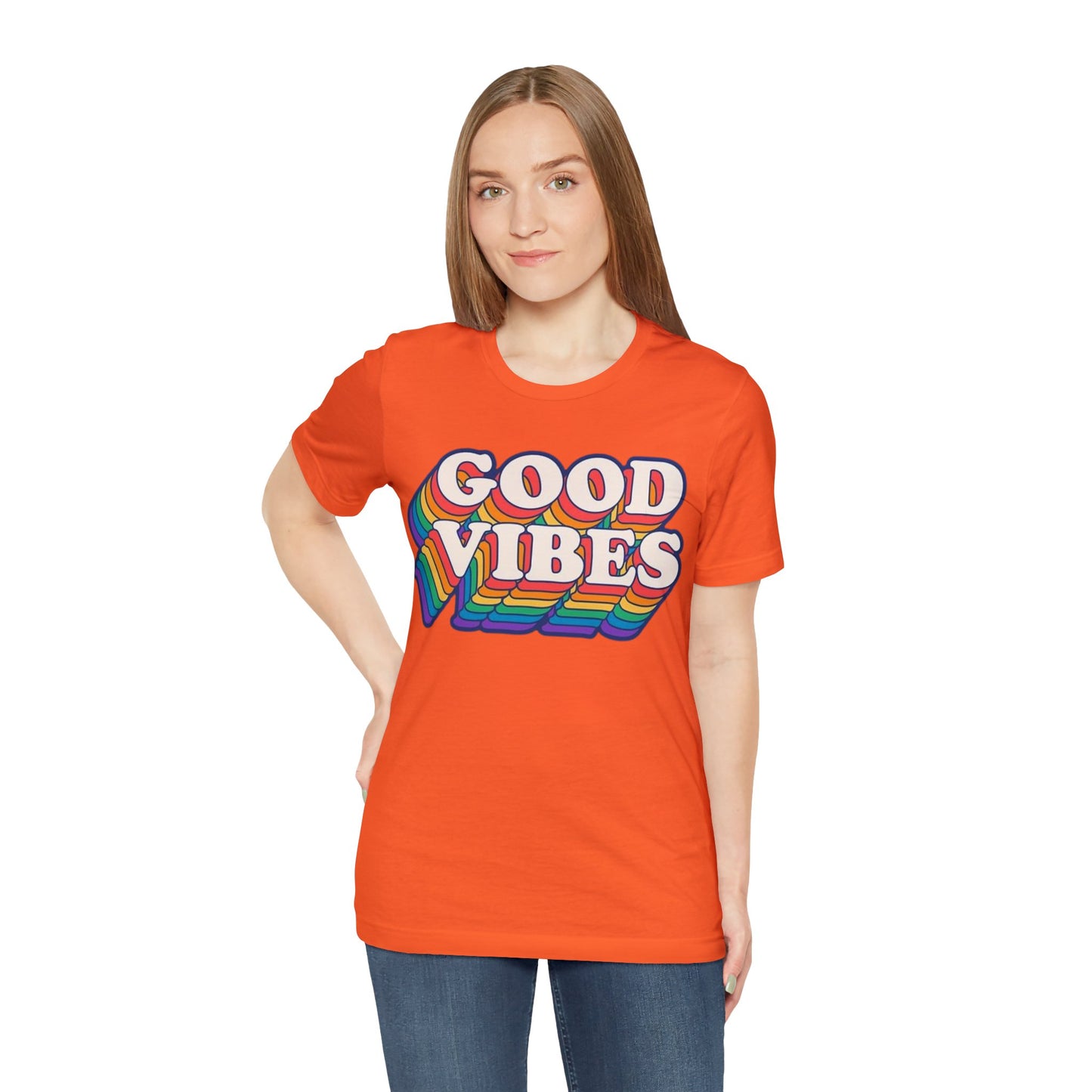 GOOD VIBES Unisex Jersey Tee